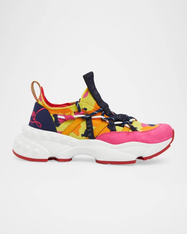 Trailrun Donna Multi Red Sole Sneakers
